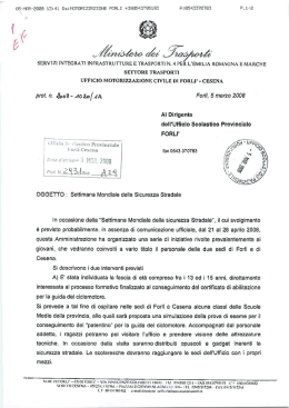 Nota MIT FC - Ufficio Scolastico Provinciale di Forl&igrave;