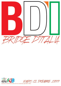 2000 - Federazione Italiana Gioco Bridge