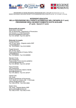 Modulo &ndash; parte I &ndash; Proposta di progetto