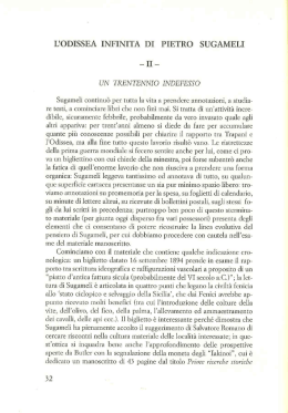 L`Odissea infinita di Pietro Sugameli
