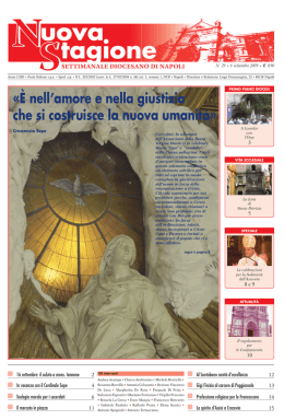 Nuova Stagione - Chiesa di Napoli