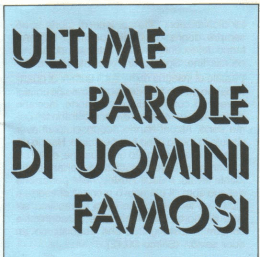 l`opuscolo, come di consueto, è il file allegato