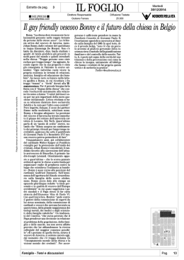 il foglio - Centro Culturale Il Faro Modena