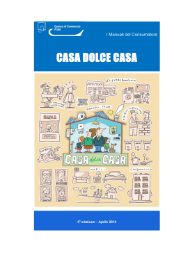 Manuale del consumatore - Casa dolce casa
