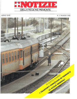 della regione piemonte - Consiglio regionale del Piemonte