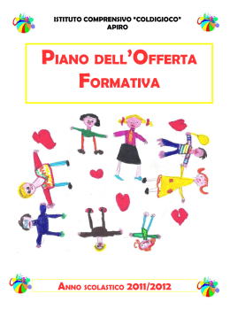 Piano Offerta Formativa 2011-2012