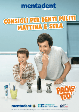 Opuscolo per i genitori