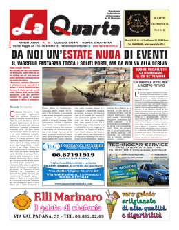 Scarica il numero de La Quarta di Luglio 2011