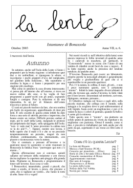 Lente 2003-6 - La Lente - istantanee di Bonassola