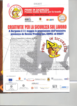 Page 1 PRIM IN _s_lcuREzzA Premio Emlllo Rossini perla Scuola