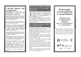 i rimi passi da compiere - Fisac Portale Nazionale
