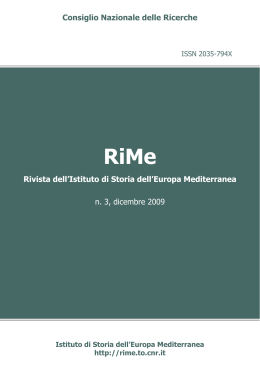 Scarica il numero completo  - RiMe