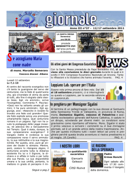 Scarica la versione a colori - A Sua Immagine