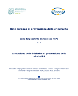 file pdf in italiano - Centro Europeo di Studi di Nisida