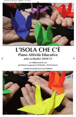 L`isoLa che c`&egrave; - Comune di Rivalta