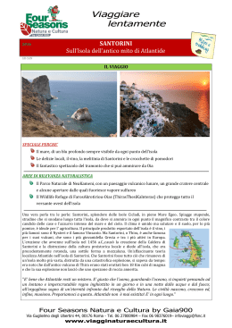 Scheda tecnica - Four Seasons, Natura e cultura