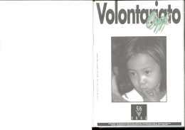 n. 5/6 - Centro Nazionale per il Volontariato