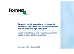 la pubblica amministrazione e gli immigrati