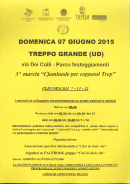 domenica 07 giugno 2015