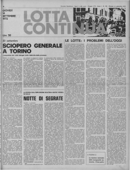 notte di segrate - Fondazione Erri De Luca