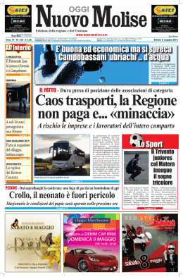 OGGI - sito in costruzione