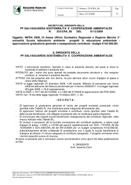decreto - Ufficio Scolastico Regionale per le Marche