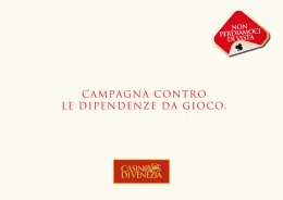 Scarica l`opuscolo "Non perdiamoci di vista"