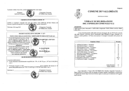 Delibera - Ministero delle Finanze