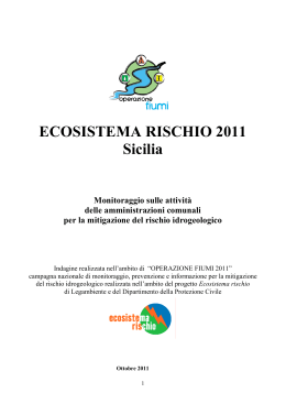 ecosistema rischio 2007