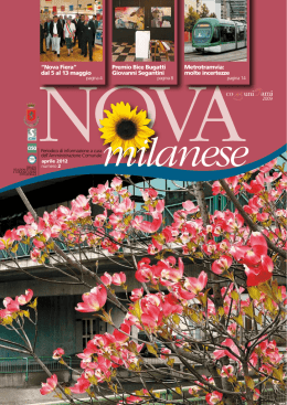 Periodico Comunale Nova Milanese aprile 2012