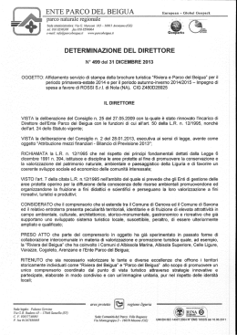 Scarica il documento - Parco Naturale Regionale del Beigua