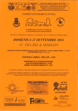 comitato marce pavia - GSD VTV Abbiategrasso
