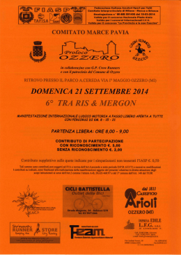 Fodorozlono Itallana Amatori Sport por Tutti
