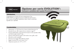 Opzione per serie EVOLUTION