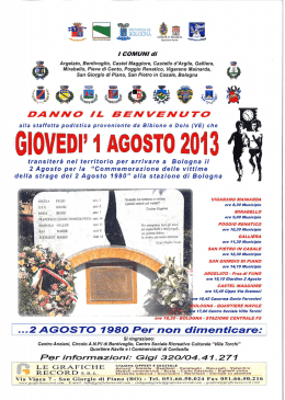 ologna - Orizzonti di pianura