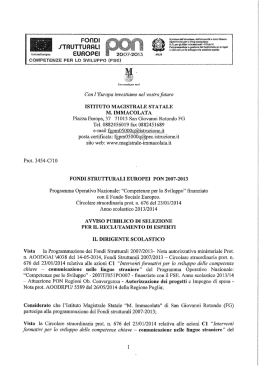 istituto magistrale statale - Istituto Magistrale "M. Immacolata"