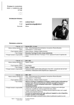 CV (italiano)