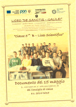 Documento di maggio 5B BIASI M