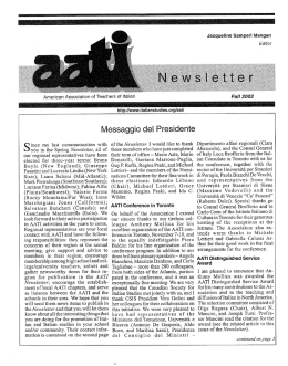 2002 Fall Newsletter - University of Toronto Mississauga