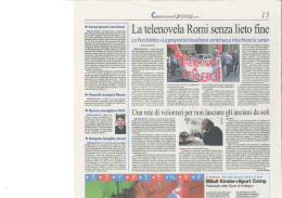 Una rete di volontari per nn lasciare gli anziani da soli