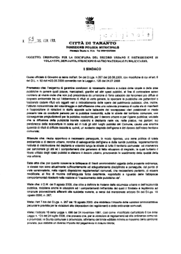 Ord.Sind. n. 59 del 20-09-2011 - Polizia Municipale del Comune di