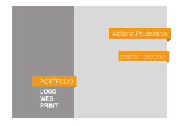 Portfolio in PDF - LaMelaDesign
