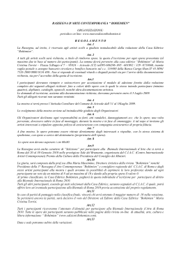 regolamento - Nuove Edizioni Boh&egrave;mien