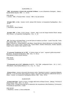 SL/945.08/MIL C A 1898 : dal processo a Carrara alle cannonate di
