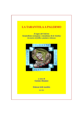 La Tarantola a Palermo - L`Incompatibile
