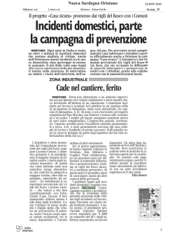 Nuova Sardegna Oristano