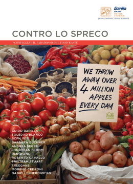 Contro lo Spreco - Sconfiggere il paradosso del food waste