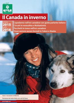 Il Canada in inverno - Giver Viaggi e Crociere