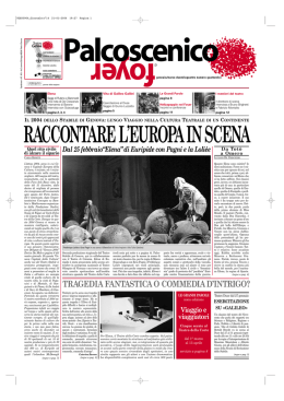 n&deg; 14 Gennaio Marzo 2004 - Teatro Stabile di Genova