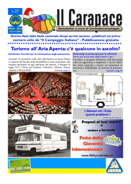 Carapace-2014 - Orsa Maggiore Camper Club